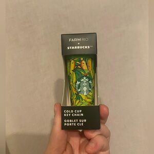 Starbucks Farm Rio Cold Cup Key Chain